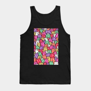Cat Party - Colorful Tank Top